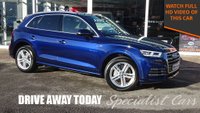 USED 2018 18 AUDI Q5 2.0 TFSI S line SUV 5dr Petrol S Tronic quattro Euro 6 (s/s) (252 ps) 