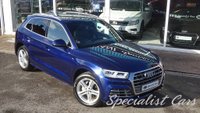 USED 2018 18 AUDI Q5 2.0 TFSI S line SUV 5dr Petrol S Tronic quattro Euro 6 (s/s) (252 ps) 