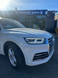 USED 2018 18 AUDI Q5 2.0 TDI S line SUV 5dr Diesel S Tronic quattro Euro 6 (s/s) (190 ps) 