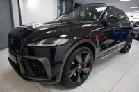USED 2021 21 JAGUAR F-PACE 5.0 P550 V8 SVR SUV 5dr Petrol Quickshift AWD Euro 6 (s/s) (550 ps) PANO+HUD+1OWNER+22S+360+2TONE!