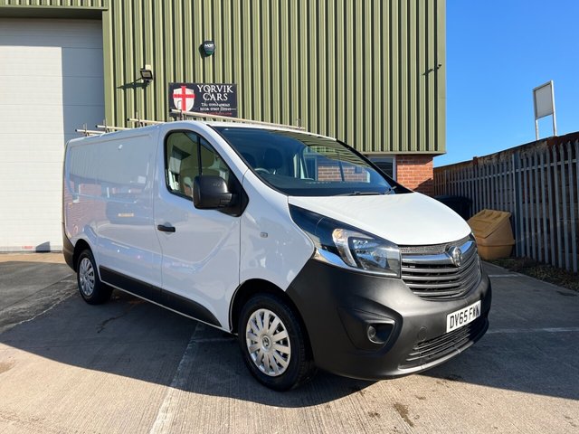 2015 65 Vauxhall Vivaro 1.6 CDTi 2700 Panel Van 5dr Diesel Manual L1 H1 Euro 5 (115 ps)