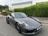USED 2017 17 PORSCHE 911 3.8T 991 Turbo S Coupe 2dr Petrol PDK 4WD Euro 6 (s/s) (580 ps)-1 Owner From New-Finished In Agate Grey Metallic-Luxor Beige Leather Upholstery-Heated Front Seats-Passenger Footwell Storage Net-Garage Door Opener-Light Design Package-Extended Interior Package Dashboard Trim In Leather-Door Sill Guards In Carbon-Side Skirts Painted-Rear Side Air Intakes Painted-Instrument Dials In White-Sports Chrono-Multifunction & Heated Steering Wheel In Carbon-Sun Visors In Leather-Factory Privacy Glass-Porsche Crest Embossed On Headrests-Centre Armrest With Logo-Full Opc Service History-Magnificent 1 Owner 991 Turbo S-Cherished By Its Only Custodian. 