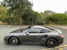 USED 2017 17 PORSCHE 911 3.8T 991 Turbo S Coupe 2dr Petrol PDK 4WD Euro 6 (s/s) (580 ps)-1 Owner From New-Finished In Agate Grey Metallic-Luxor Beige Leather Upholstery-Heated Front Seats-Passenger Footwell Storage Net-Garage Door Opener-Light Design Package-Extended Interior Package Dashboard Trim In Leather-Door Sill Guards In Carbon-Side Skirts Painted-Rear Side Air Intakes Painted-Instrument Dials In White-Sports Chrono-Multifunction & Heated Steering Wheel In Carbon-Sun Visors In Leather-Factory Privacy Glass-Porsche Crest Embossed On Headrests-Centre Armrest With Logo-Full Opc Service History-Magnificent 1 Owner 991 Turbo S-Cherished By Its Only Custodian. 