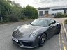 USED 2017 17 PORSCHE 911 3.8T 991 Turbo S Coupe 2dr Petrol PDK 4WD Euro 6 (s/s) (580 ps)-1 Owner From New-Finished In Agate Grey Metallic-Luxor Beige Leather Upholstery-Heated Front Seats-Passenger Footwell Storage Net-Garage Door Opener-Light Design Package-Extended Interior Package Dashboard Trim In Leather-Door Sill Guards In Carbon-Side Skirts Painted-Rear Side Air Intakes Painted-Instrument Dials In White-Sports Chrono-Multifunction & Heated Steering Wheel In Carbon-Sun Visors In Leather-Factory Privacy Glass-Porsche Crest Embossed On Headrests-Centre Armrest With Logo-Full Opc Service History-Magnificent 1 Owner 991 Turbo S-Cherished By Its Only Custodian. 