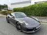 USED 2017 17 PORSCHE 911 3.8T 991 Turbo S Coupe 2dr Petrol PDK 4WD Euro 6 (s/s) (580 ps)-1 Owner From New-Finished In Agate Grey Metallic-Luxor Beige Leather Upholstery-Heated Front Seats-Passenger Footwell Storage Net-Garage Door Opener-Light Design Package-Extended Interior Package Dashboard Trim In Leather-Door Sill Guards In Carbon-Side Skirts Painted-Rear Side Air Intakes Painted-Instrument Dials In White-Sports Chrono-Multifunction & Heated Steering Wheel In Carbon-Sun Visors In Leather-Factory Privacy Glass-Porsche Crest Embossed On Headrests-Centre Armrest With Logo-Full Opc Service History-Magnificent 1 Owner 991 Turbo S-Cherished By Its Only Custodian. 