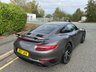 USED 2017 17 PORSCHE 911 3.8T 991 Turbo S Coupe 2dr Petrol PDK 4WD Euro 6 (s/s) (580 ps)-1 Owner From New-Finished In Agate Grey Metallic-Luxor Beige Leather Upholstery-Heated Front Seats-Passenger Footwell Storage Net-Garage Door Opener-Light Design Package-Extended Interior Package Dashboard Trim In Leather-Door Sill Guards In Carbon-Side Skirts Painted-Rear Side Air Intakes Painted-Instrument Dials In White-Sports Chrono-Multifunction & Heated Steering Wheel In Carbon-Sun Visors In Leather-Factory Privacy Glass-Porsche Crest Embossed On Headrests-Centre Armrest With Logo-Full Opc Service History-Magnificent 1 Owner 991 Turbo S-Cherished By Its Only Custodian. 