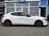 USED 2022 71 MAZDA MAZDA3 2.0 e-SKYACTIV-G MHEV Sport Lux Hatchback 5dr Petrol Manual Euro 6 (s/s) (122 ps) Finished in ACTIC WHITE WITH heated cloth sports trim. This Mazda is a stylish and well-built car praised for its upscale interior, comfortable ride, and enjoyable handling. It looks fantastic with a Maxton Kit, drives brilliantly and rides well. Features include, Sat Nav, Heads Up Display, Rear View Camera, Parking Sensors, Power Folding Mirrors, 18" Alloys, Cruise Control and more. Last Serviced at 43908 miles.