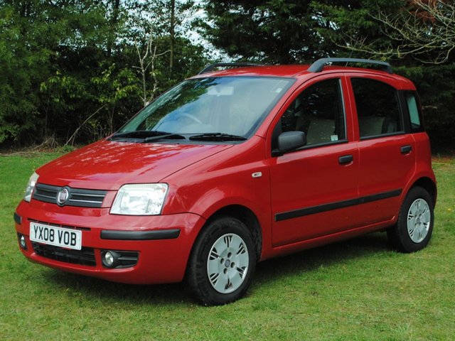 2008 08 Fiat Panda 1.2 Dynamic Hatchback 5dr Petrol Automatic (133 g/km, 60 bhp)