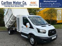 USED 2018 68 FORD TRANSIT 2.0 350 EcoBlue TIPPER [ ARBORIST / SPECIALIST SEALED LIGHTWEIGHT BODY ] L3 LWB Euro 6 (s/s) (130 ps) Stunning Throughout ,Light use ,Ex Council Authority