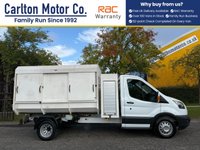 USED 2018 68 FORD TRANSIT 2.0 350 EcoBlue TIPPER [ ARBORIST / SPECIALIST SEALED LIGHTWEIGHT BODY ] L3 LWB Euro 6 (s/s) (130 ps) Stunning Throughout ,Light use ,Ex Council Authority