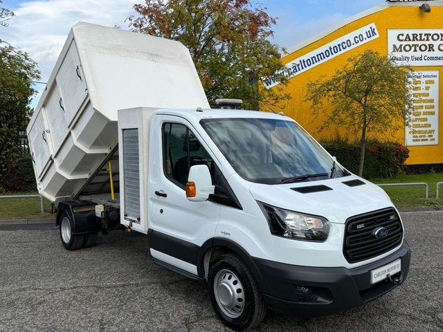 2018 68 Ford Transit 2.0 350 EcoBlue TIPPER [ ARBORIST / SPECIALIST SEALED LIGHTWEIGHT BODY ] L3 LWB Euro 6 (s/s) (130 ps)