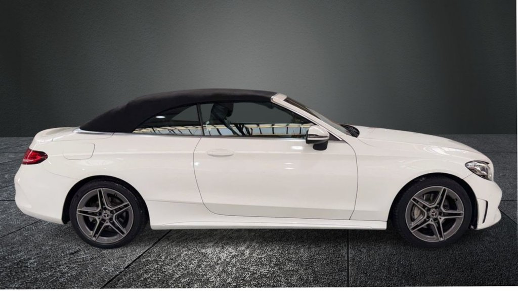 USED 2019 19 MERCEDES-BENZ C-CLASS 1.5 C200 MHEV AMG Line Cabriolet 2dr Petrol G-Tronic+ Euro 6 (s/s) (198 ps) APPLE CARPLAY+R/CAMERA+SAT NAV