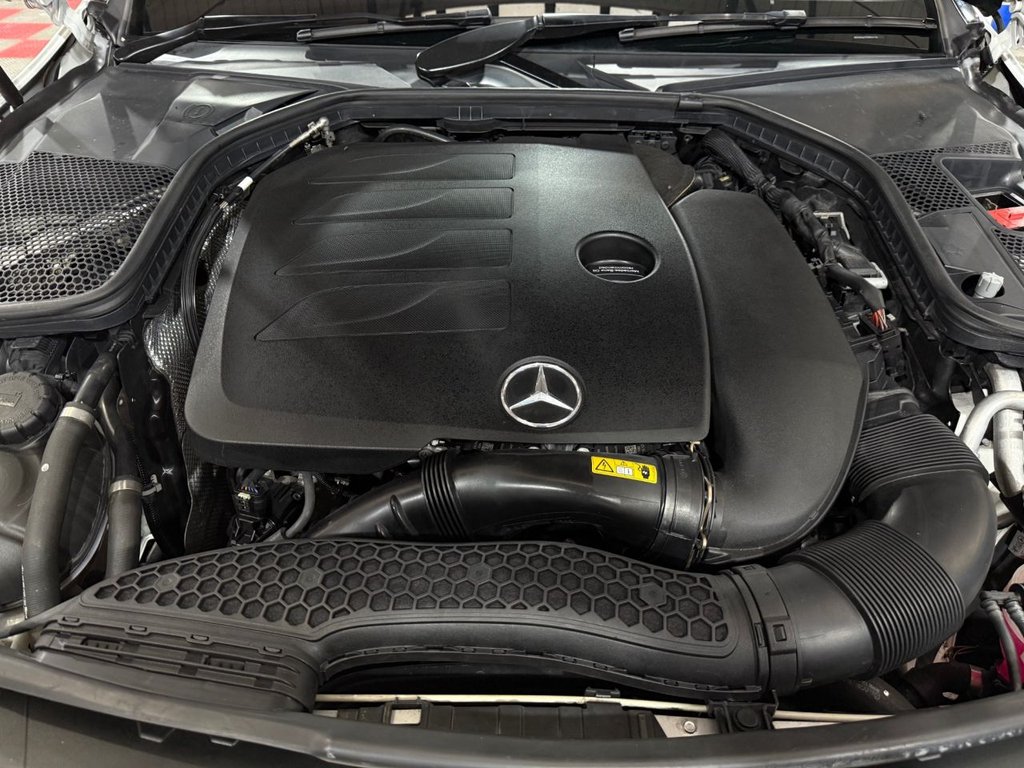 USED 2019 19 MERCEDES-BENZ C-CLASS 1.5 C200 MHEV AMG Line Cabriolet 2dr Petrol G-Tronic+ Euro 6 (s/s) (198 ps) APPLE CARPLAY+R/CAMERA+SAT NAV