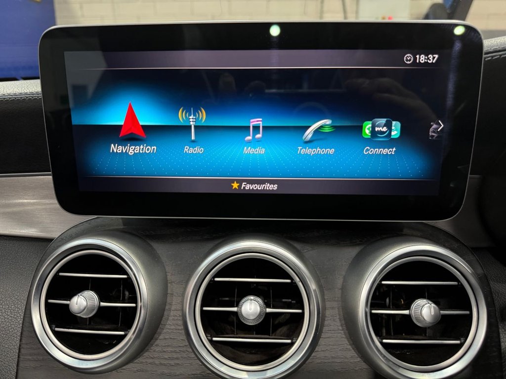 USED 2019 19 MERCEDES-BENZ C-CLASS 1.5 C200 MHEV AMG Line Cabriolet 2dr Petrol G-Tronic+ Euro 6 (s/s) (198 ps) APPLE CARPLAY+R/CAMERA+SAT NAV