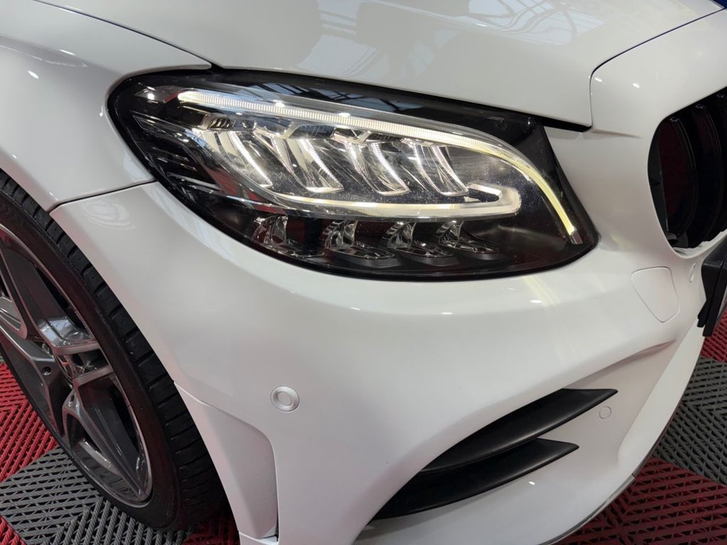 USED 2019 19 MERCEDES-BENZ C-CLASS 1.5 C200 MHEV AMG Line Cabriolet 2dr Petrol G-Tronic+ Euro 6 (s/s) (198 ps) APPLE CARPLAY+R/CAMERA+SAT NAV