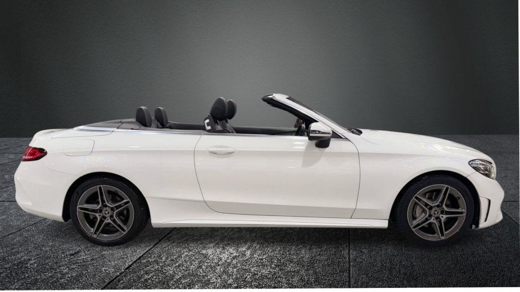 USED 2019 19 MERCEDES-BENZ C-CLASS 1.5 C200 MHEV AMG Line Cabriolet 2dr Petrol G-Tronic+ Euro 6 (s/s) (198 ps) APPLE CARPLAY+R/CAMERA+SAT NAV