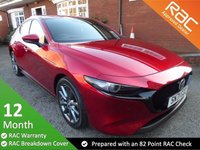 USED 2021 71 MAZDA MAZDA3 2.0 e-SKYACTIV-G MHEV Sport Lux Hatchback 5dr Petrol Manual Euro 6 (s/s) (122 ps) Price includes 12 Months RAC Platinum care warranty with RAC roadside assistance included.