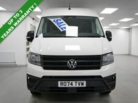 USED 2024 74 VOLKSWAGEN CRAFTER CR35 2.0 TDI 140 BHP LONG HIGH ROOF COMMERCE PLUS ( FACELIFT ! ) 1 OWNER | SAT NAV | COCKPIT | NEW MODEL !