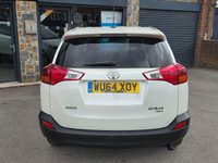 USED 2014 64 TOYOTA RAV4 2.0 D-4D Icon SUV 5dr Diesel Manual 4WD Euro 5 (s/s) (124 ps) DAB REAR CAMERA + LEATHER  SAT NAV