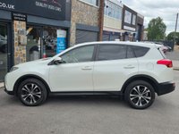 USED 2014 64 TOYOTA RAV4 2.0 D-4D Icon SUV 5dr Diesel Manual 4WD Euro 5 (s/s) (124 ps) DAB REAR CAMERA + LEATHER  SAT NAV