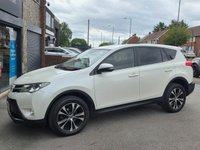 USED 2014 64 TOYOTA RAV4 2.0 D-4D Icon SUV 5dr Diesel Manual 4WD Euro 5 (s/s) (124 ps) DAB REAR CAMERA + LEATHER  SAT NAV