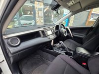 USED 2014 64 TOYOTA RAV4 2.0 D-4D Icon SUV 5dr Diesel Manual 4WD Euro 5 (s/s) (124 ps) DAB REAR CAMERA + LEATHER  SAT NAV
