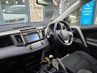 USED 2014 64 TOYOTA RAV4 2.0 D-4D Icon SUV 5dr Diesel Manual 4WD Euro 5 (s/s) (124 ps) DAB REAR CAMERA + LEATHER  SAT NAV