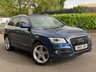 USED 2015 65 AUDI Q5 2.0 TDI S line Plus SUV 5dr Diesel Manual quattro Euro 6 (s/s) (150 ps) ULEZ+STUNNING+LOW MILES+NAV+SH+LTHR