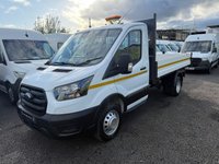 USED 2022 22 FORD TRANSIT 2.0 350 EcoBlue HD Leader Tipper 2dr Diesel Manual RWD L2 Euro 6 (s/s) (130 ps) FINANCE FREE DELIVERY WARRANTY