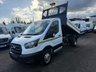USED 2022 22 FORD TRANSIT 2.0 350 EcoBlue HD Leader Tipper 2dr Diesel Manual RWD L2 Euro 6 (s/s) (130 ps) FINANCE FREE DELIVERY WARRANTY