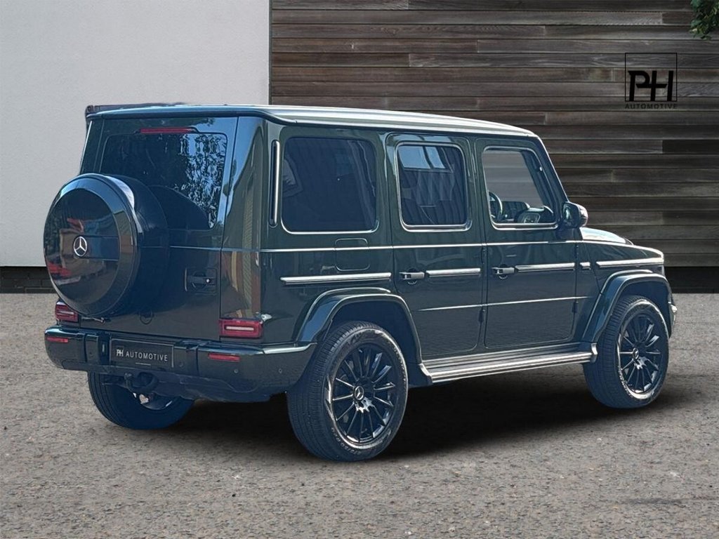 USED 2019 W MERCEDES-BENZ G-CLASS 2.9 G350d AMG Line (Premium) SUV 5dr Diesel G-Tronic+ 4MATIC Euro 6 (s/s) (286 ps) OLIVE GREEN|DESIGNO LEATHER