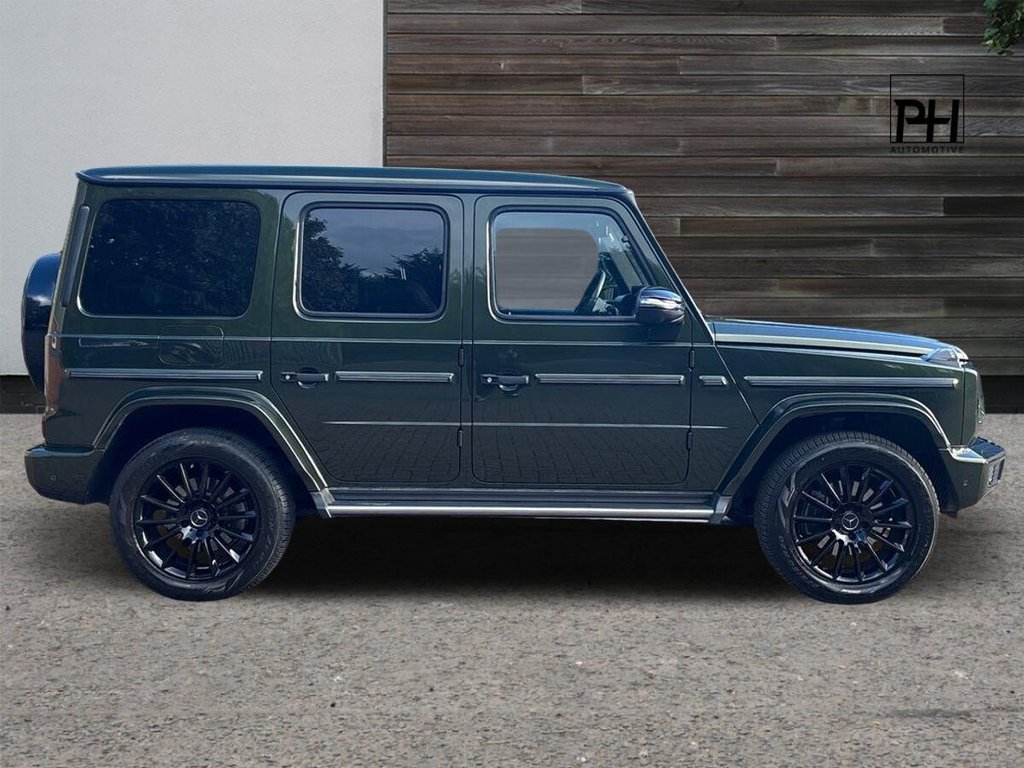 USED 2019 W MERCEDES-BENZ G-CLASS 2.9 G350d AMG Line (Premium) SUV 5dr Diesel G-Tronic+ 4MATIC Euro 6 (s/s) (286 ps) OLIVE GREEN|DESIGNO LEATHER