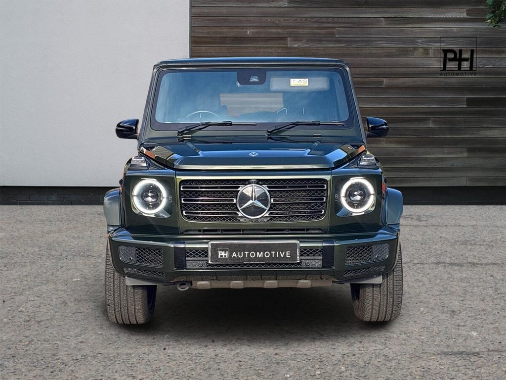 USED 2019 W MERCEDES-BENZ G-CLASS 2.9 G350d AMG Line (Premium) SUV 5dr Diesel G-Tronic+ 4MATIC Euro 6 (s/s) (286 ps) OLIVE GREEN|DESIGNO LEATHER