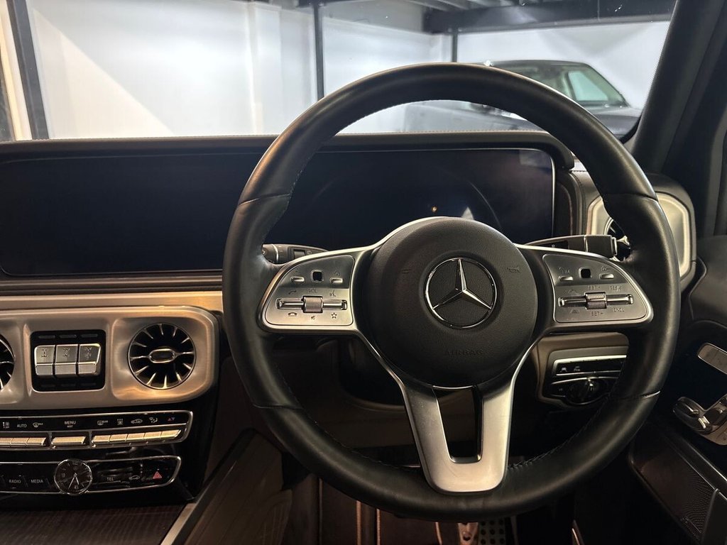 USED 2019 W MERCEDES-BENZ G-CLASS 2.9 G350d AMG Line (Premium) SUV 5dr Diesel G-Tronic+ 4MATIC Euro 6 (s/s) (286 ps) OLIVE GREEN|DESIGNO LEATHER