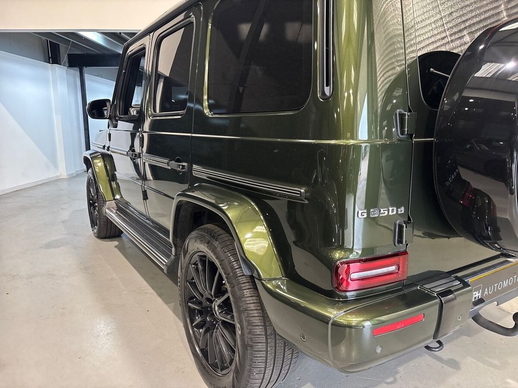 USED 2019 W MERCEDES-BENZ G-CLASS 2.9 G350d AMG Line (Premium) SUV 5dr Diesel G-Tronic+ 4MATIC Euro 6 (s/s) (286 ps) OLIVE GREEN|DESIGNO LEATHER