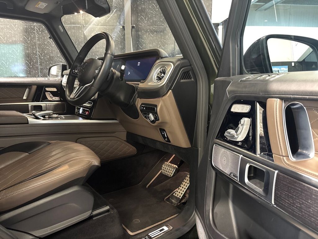USED 2019 W MERCEDES-BENZ G-CLASS 2.9 G350d AMG Line (Premium) SUV 5dr Diesel G-Tronic+ 4MATIC Euro 6 (s/s) (286 ps) OLIVE GREEN|DESIGNO LEATHER