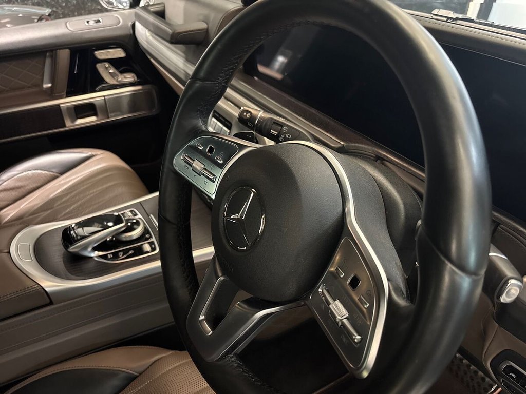 USED 2019 W MERCEDES-BENZ G-CLASS 2.9 G350d AMG Line (Premium) SUV 5dr Diesel G-Tronic+ 4MATIC Euro 6 (s/s) (286 ps) OLIVE GREEN|DESIGNO LEATHER