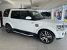 USED 2015 65 LAND ROVER DISCOVERY 4 3.0 SD V6 HSE Luxury SUV 5dr Diesel Auto 4WD Euro 6 (s/s) (256 bhp) This 2015 Land Rover Discovery 4 SD V6 HSE Luxury boasts exceptionally low mileage for its age, having covered just 60,041 miles. As a Euro 6 compliant model, it features a powerful 3.0L Diesel engine paired with a Four Wheel Drive drivetrain, offering robust performance and capability. The HSE Luxury trim ensures a premium experience, with notable features including automatic headlights, front parking aid, a heated steering wheel, and automatic climate control with air filtration.