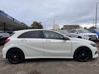 USED 2013 63 MERCEDES-BENZ A-CLASS 1.6 A200 AMG Sport Hatchback 5dr Petrol 7G-DCT Euro 6 (s/s) (156 ps) HIS CAR COMES WITH 6 MONTHS WARRANTY , BREAKDOWN COVER & RECOVERY++  GREAT EXAMPLE OF AUTOMATIC 4 X 4 + NAVIGATION SYSTEM + BLUETOOTH + DAB RADIO + USB CONNECTION + FRONT AND REAR PARKING SENSORS +  LEATHER TRIM  + CRUISE CONTROL + CLIMATE CONTROL + RIVACY GLASS + 20 INCH ALLOY WHEELS + SPACE SAVER WHEEL + SERVICE RECORD 4 STAMPS FROM MAIN DEALER ALL OUR CARS COMES WITH MINIMUM 6 MONTHS MOT + FRONT HEATED SEATS PANAROMIC ROOF MERIDIAN SOUND SYSTEM AUTO START STOP ELECTRIC PARKING BRAKE HILL HOLD