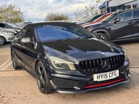 USED 2015 15 MERCEDES-BENZ CLA 2.0 CLA250 Engineered by AMG Coupe 4dr Petrol 7G-DCT 4MATIC Euro 6 (s/s) (211 ps) THIS CAR COMES WITH 6 MONTHS WARRANTY , BREAKDOWN COVER & RECOVERY++  GREAT EXAMPLE OF AUTOMATIC NAVIGATION SYSTEM + BLUETOOTH + DAB RADIO + USB CONNECTION + AUX CONNECTION + FRONT AND REAR PARKING SENSORS + REVERSING CAMERA + FULL  LEATHER TRIM  + FRONT HEATED SEATS + CRUISE CONTROL + CLIMATE CONTROL + PRIVACY GLASS + 18 INCH ALLOY WHEELS + PANAROMIC ROOF SOUND SYSTEM AUTO START STOP ELECTRIC PARKING BRAKE FOLDING MIRRORS DAY TIME RUNNING LIGHTS 2 WAY LUMBAR SUPPORT THREE DRIVING MODES