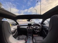 USED 2015 15 MERCEDES-BENZ CLA 2.0 CLA250 Engineered by AMG Coupe 4dr Petrol 7G-DCT 4MATIC Euro 6 (s/s) (211 ps) THIS CAR COMES WITH 6 MONTHS WARRANTY , BREAKDOWN COVER & RECOVERY++  GREAT EXAMPLE OF AUTOMATIC NAVIGATION SYSTEM + BLUETOOTH + DAB RADIO + USB CONNECTION + AUX CONNECTION + FRONT AND REAR PARKING SENSORS + REVERSING CAMERA + FULL  LEATHER TRIM  + FRONT HEATED SEATS + CRUISE CONTROL + CLIMATE CONTROL + PRIVACY GLASS + 18 INCH ALLOY WHEELS + PANAROMIC ROOF SOUND SYSTEM AUTO START STOP ELECTRIC PARKING BRAKE FOLDING MIRRORS DAY TIME RUNNING LIGHTS 2 WAY LUMBAR SUPPORT THREE DRIVING MODES