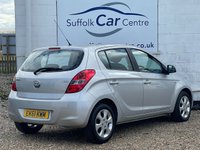 USED 2011 61 HYUNDAI I20 1.2 Comfort Hatchback 5dr Petrol Manual Euro 5 (77 bhp) www.suffolkcarcentre.co.uk - Located at Lowestoft