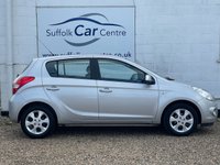 USED 2011 61 HYUNDAI I20 1.2 Comfort Hatchback 5dr Petrol Manual Euro 5 (77 bhp) www.suffolkcarcentre.co.uk - Located at Lowestoft