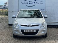 USED 2011 61 HYUNDAI I20 1.2 Comfort Hatchback 5dr Petrol Manual Euro 5 (77 bhp) www.suffolkcarcentre.co.uk - Located at Lowestoft