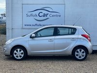 USED 2011 61 HYUNDAI I20 1.2 Comfort Hatchback 5dr Petrol Manual Euro 5 (77 bhp) www.suffolkcarcentre.co.uk - Located at Lowestoft