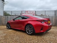USED 2019 19 LEXUS RC 2.5 300h F Sport Coupe 2dr Petrol Hybrid E-CVT Euro 6 (s/s) (223 ps) *** WE OFFER FINANCE ON THIS CAR ***