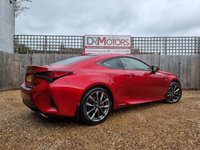USED 2019 19 LEXUS RC 2.5 300h F Sport Coupe 2dr Petrol Hybrid E-CVT Euro 6 (s/s) (223 ps) *** WE OFFER FINANCE ON THIS CAR ***