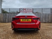 USED 2019 19 LEXUS RC 2.5 300h F Sport Coupe 2dr Petrol Hybrid E-CVT Euro 6 (s/s) (223 ps) *** WE OFFER FINANCE ON THIS CAR ***