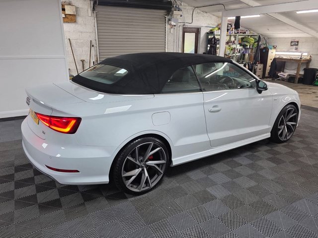 2015 AUDI A3 CABRIOLET 2.0 TDI S line Convertible 2dr Diesel S Tronic Euro 6 (s/s) (150 ps) - Photo 2