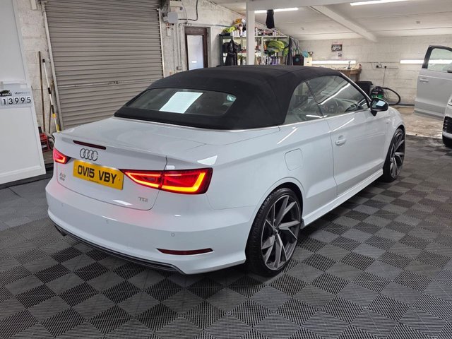 2015 AUDI A3 CABRIOLET 2.0 TDI S line Convertible 2dr Diesel S Tronic Euro 6 (s/s) (150 ps) - Photo 3